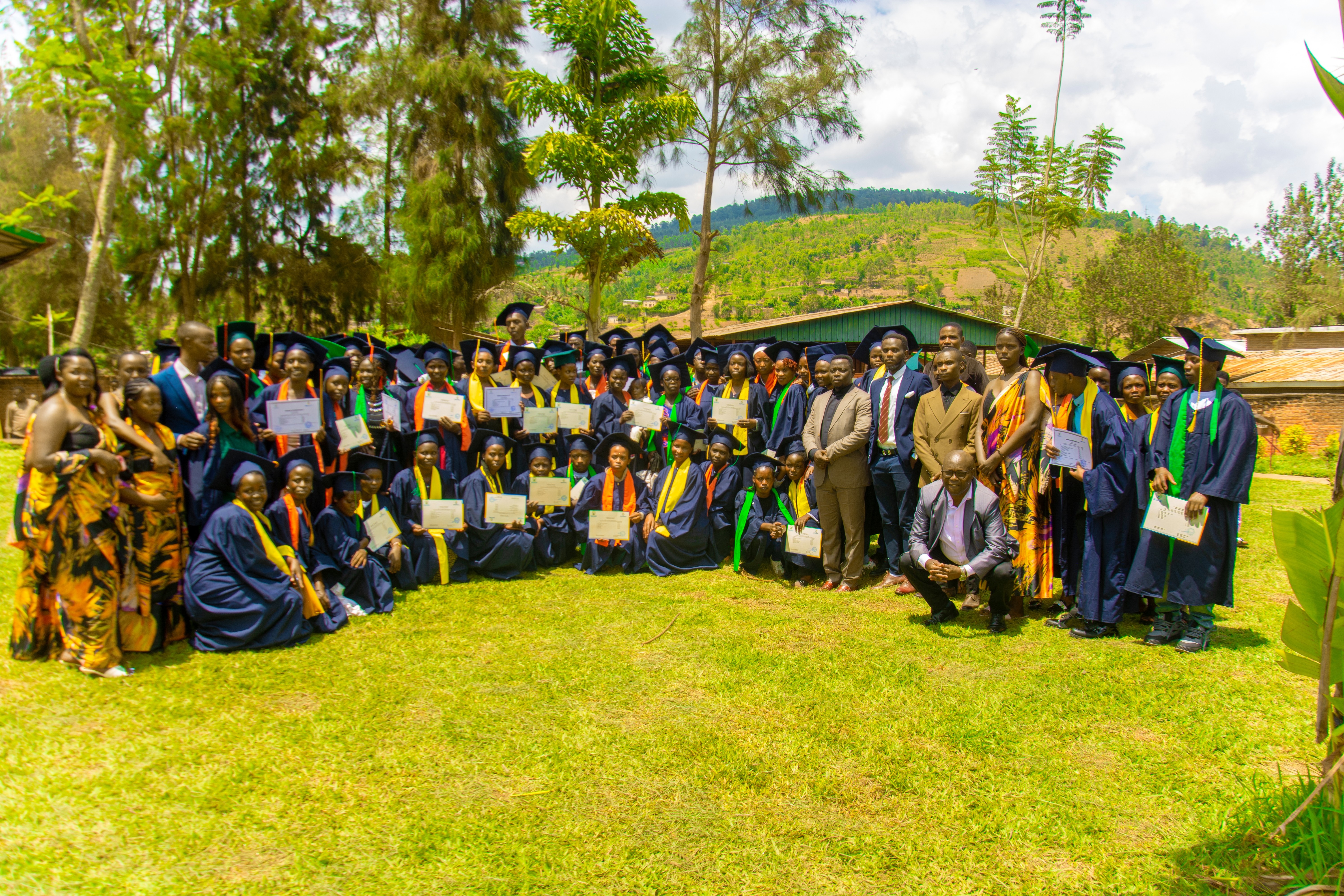 Students training